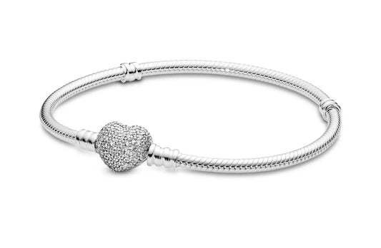 Pulsera Corazón Circobes Plata 925
