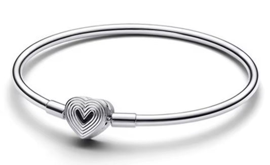 Pulsera Corazón Plata 925